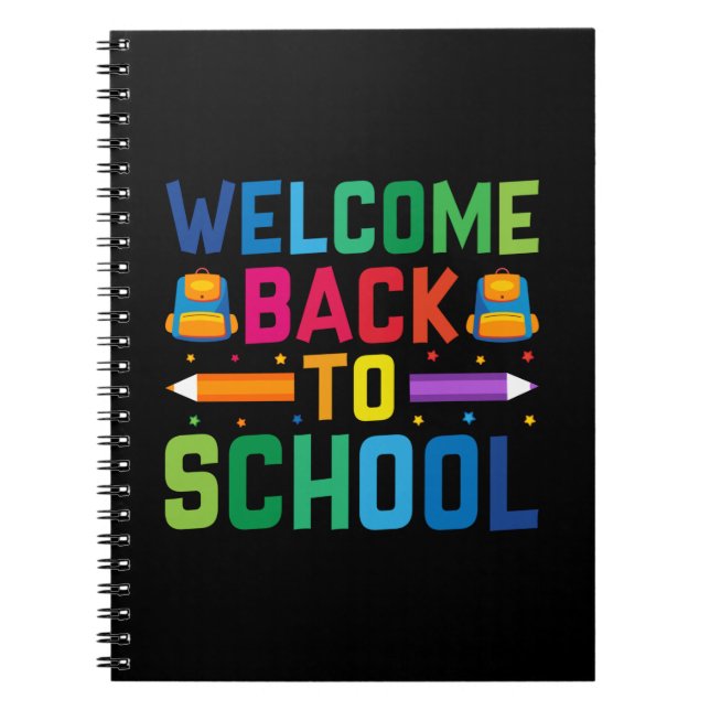 Carnet Bienvenue À L'École (Devant)