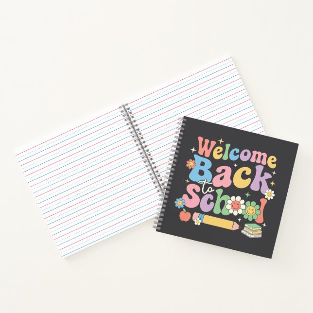 Carnet Bienvenue à l'école pour la rentrée des classes En (Intérieur)