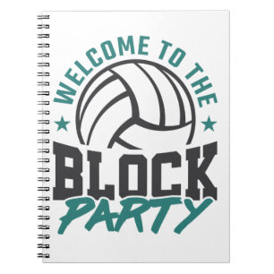 Carnet Bienvenue dans le bloc médian de volley-ball du B