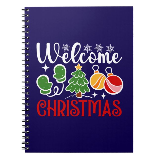 Carnet Bienvenue Noël-63758 (Devant)