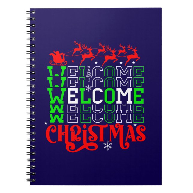 Carnet Bienvenue Noël-84767 (Devant)