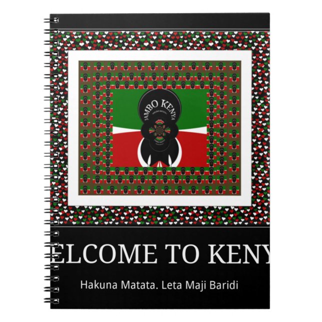Carnet Bienvenue sur Magical Kenya : Hakuna Matata (Devant)