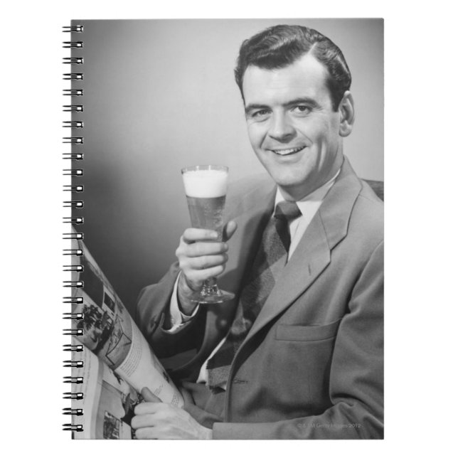 Carnet Bière glacée (Devant)
