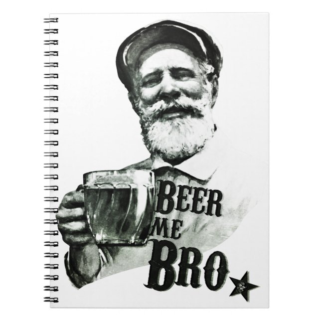 Carnet Bière je Bro (Devant)