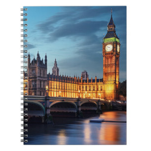 Carnet Big Ben, Londres.
