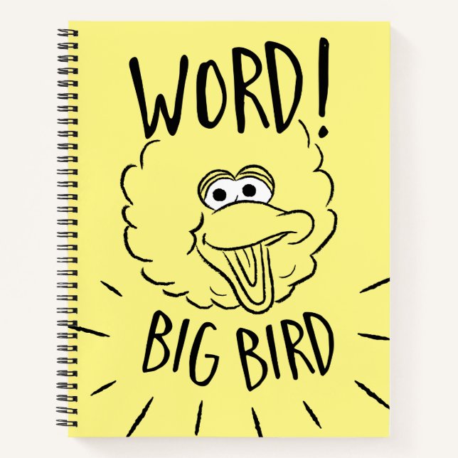 Carnet Big Bird Skate Logo - Word! Big Bird (Devant)