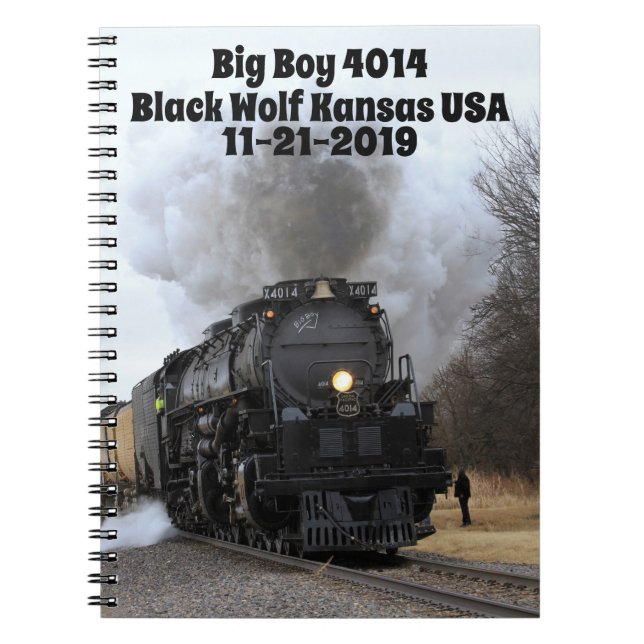 Carnet Big Boy 4014 Black Wolf Kansas (Devant)