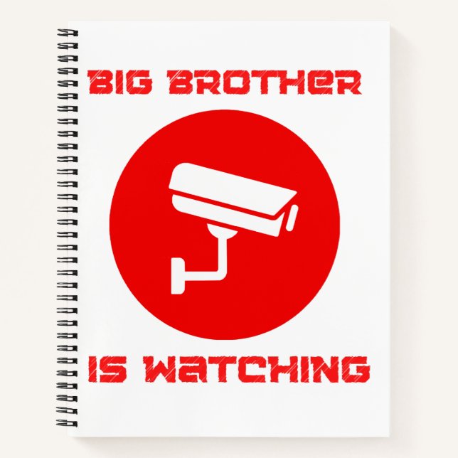 Carnet Big Brother regarde  1984 ingsoc (Devant)