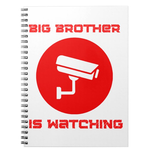 Carnet Big Brother regarde  1984 ingsoc (Devant)