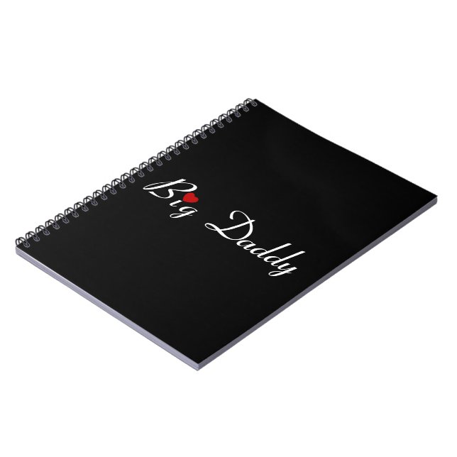 Carnet Big Daddy avec Red Heart (Côté gauche)