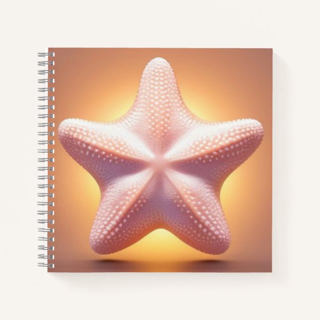 Carnet Big Pink Starfish (Devant)