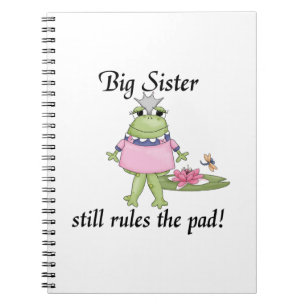 Carnet Big Sister gouverne les cadeaux de Pad