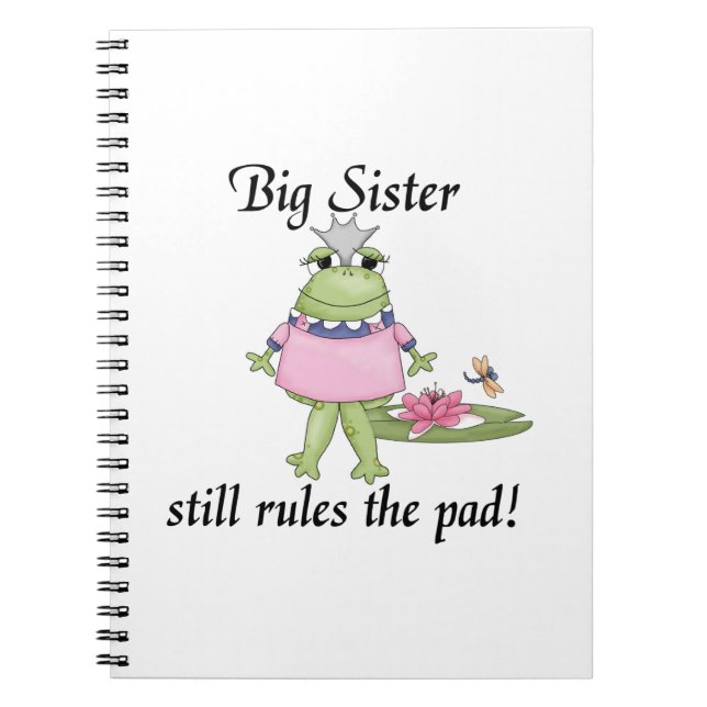 Carnet Big Sister gouverne les cadeaux de Pad (Devant)
