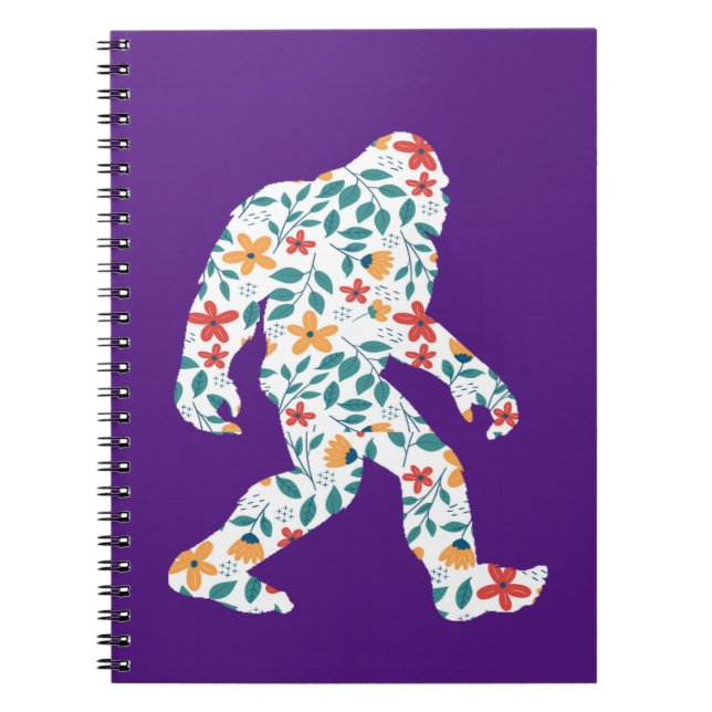 CARNET BIGFOOT FLORAL (Devant)