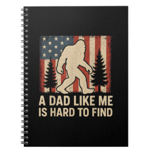 Carnet Bigfoot Patriotique Un Papa Comme Moi Est Dur à Tr