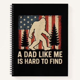 Carnet Bigfoot Patriotique Un Papa Comme Moi Est Dur à Tr