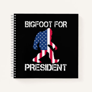 Carnet Bigfoot pour le président Funny Bigfoot