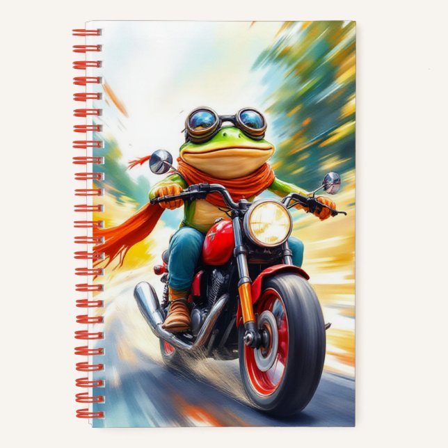 Carnet Biker, auteur Natasha Us (Recto)