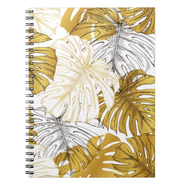Carnet Billets d'un plante de monstère. Image de golden a (Devant)