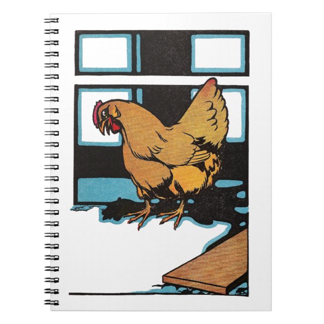Carnet Billina la poule jaune (Devant)