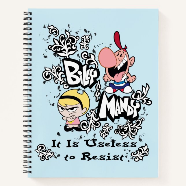 Carnet Billy & Mandy - Inutile de résister (Devant)
