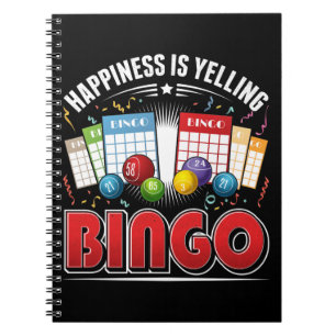 Carnet Bingo Bonheur Hommes Femmes Drôle Joueur de Bingo