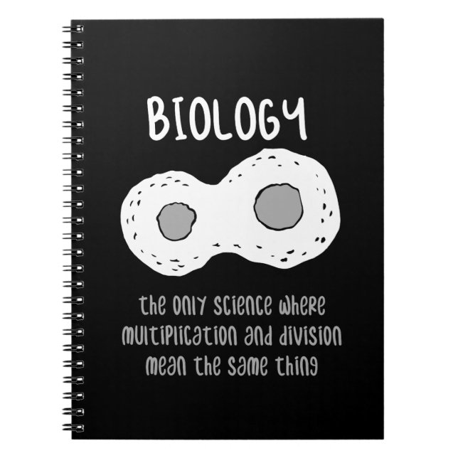 Carnet Biologie - Biologie Le seul cadeau scientifique (Devant)