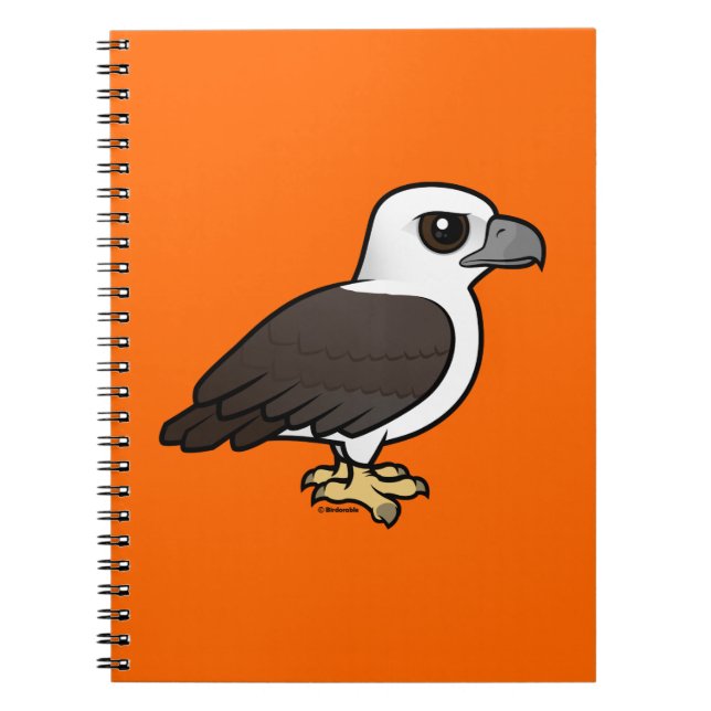 Carnet Birdorable Blanc-s'est gonflé la mer Eagle (Devant)