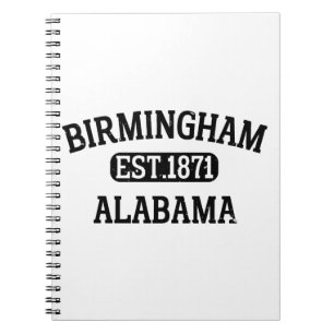 Carnet Birmingham Alabama Vintage