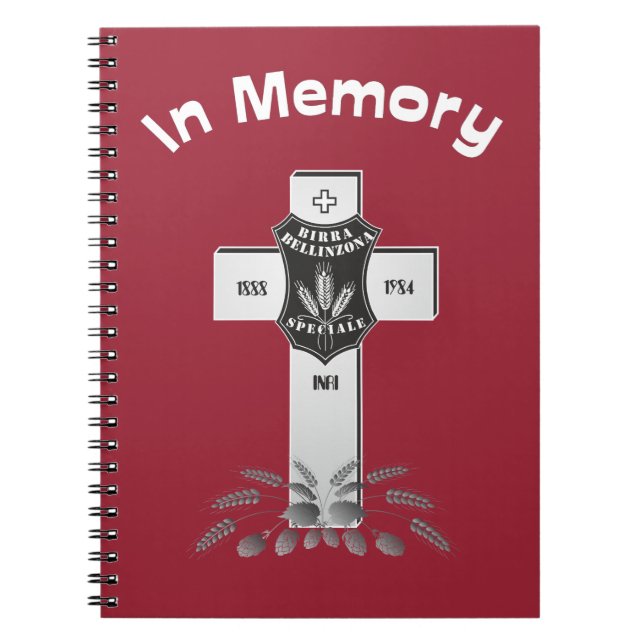 Carnet Birra Bellinzone Svizzera Nootbook (Devant)