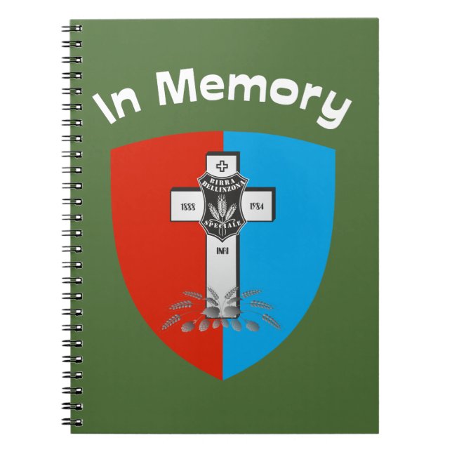 Carnet Birra Bellinzone Svizzera Nootbook (Devant)