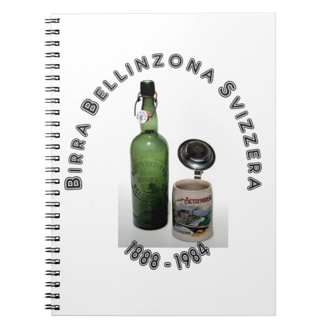 Carnet Birra Bellinzone Svizzera Nootbook (Devant)