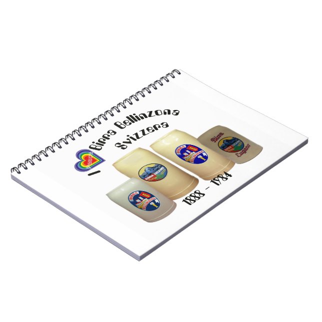 Carnet Birra Bellinzone Svizzera Nootbook (Côté gauche)
