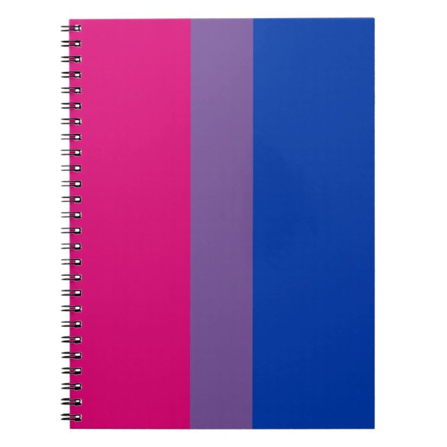 Carnet Bisexual pride (Devant)