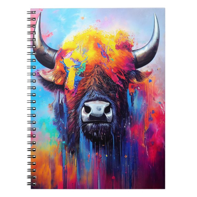 Carnet Bison Animal Discovery Adventure Nature Planet (Devant)