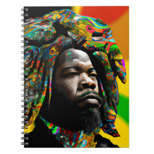 Carnet Black Bruh Melanin Papa JunetDix King Fils Africai