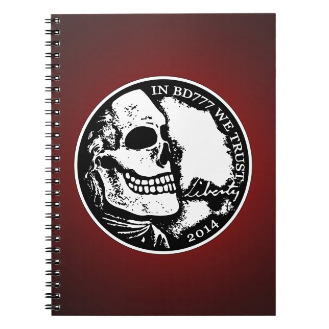 Carnet Black Death 777 - Liberty (Devant)