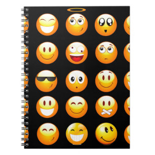 Carnet black emojis