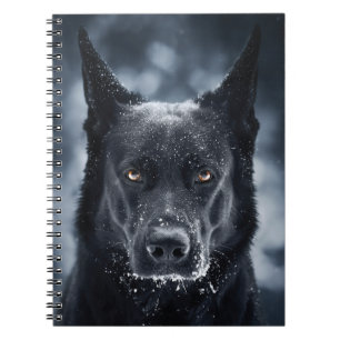 Carnet Black German Shepherd