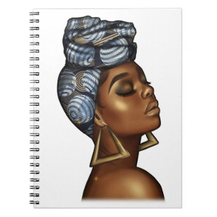 Carnet Black Girl Magic Melanin Reine Africaine Américai