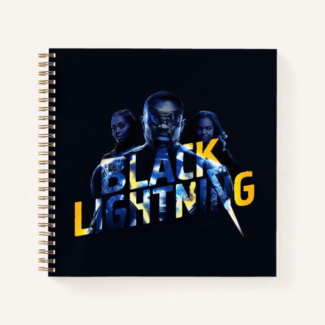 Carnet Black Lightning Heroes (Devant)