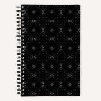 Carnet Black Signature Pattern 
