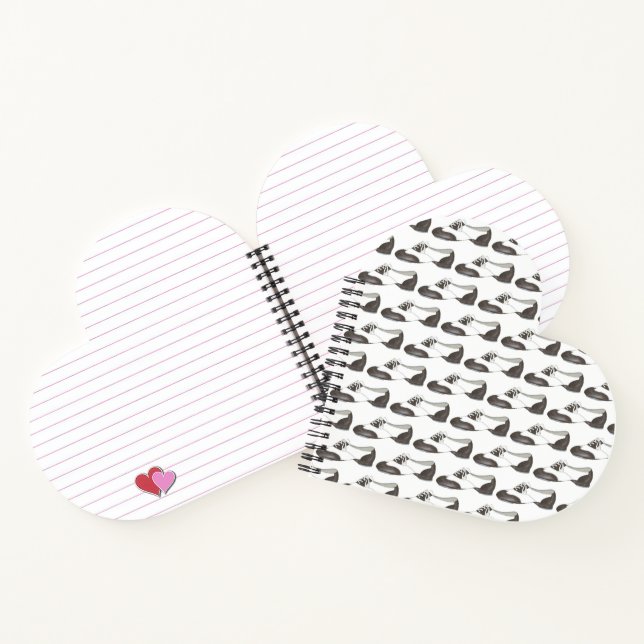 Carnet Black White Oxford Danse Chaussure Tapdance Tap En (Intérieur)