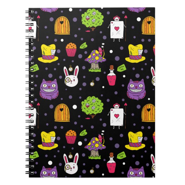 Carnet Black Wonderland (Devant)