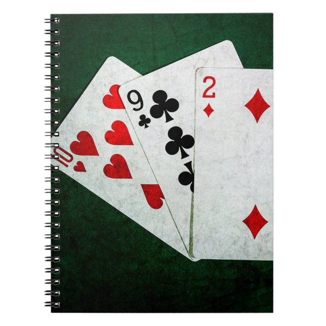 Carnet Blackjack 21 point - Ten, Nine, Two (Devant)
