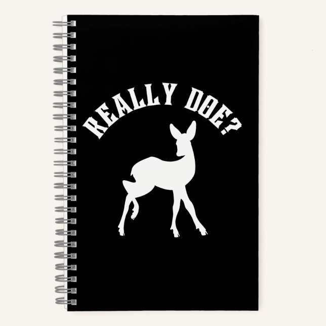 Carnet Blague Animale Drôle Vraiment Cerf (Recto)