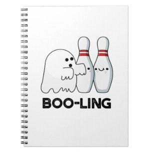 Carnet Blague de Bowling drôle d'Halloween Fantôme