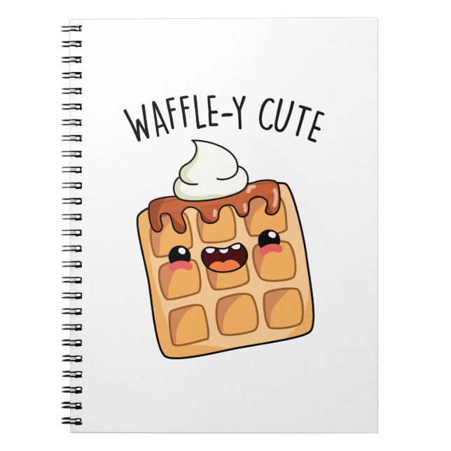 Carnet Blague de gaufre drôle de gaufre (Devant)