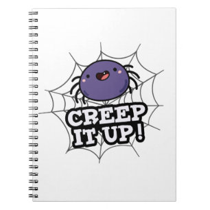 Carnet Blague drôle d'araignée Creeper