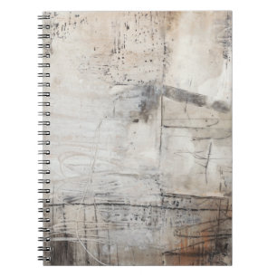 Carnet Blanc noir et bronze